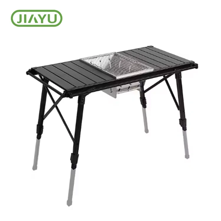 Reglabl plisman kan tab barbecue
