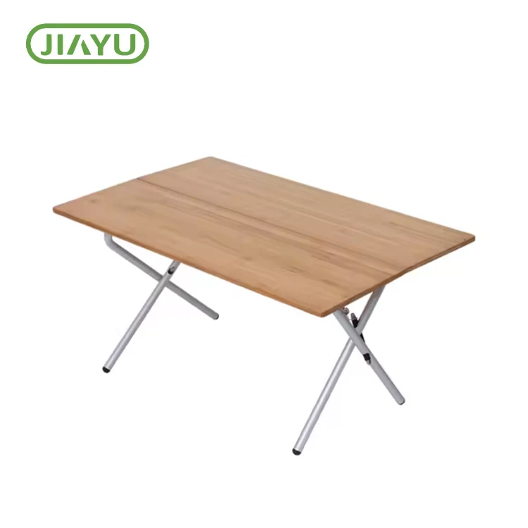 Foldable pòtab banbou ak tab aliminyòm