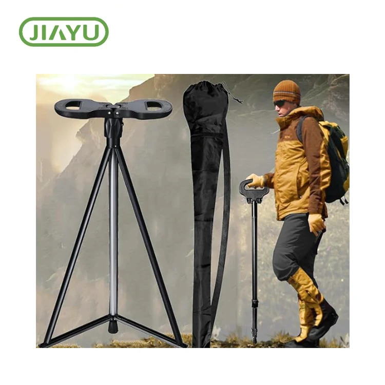Vye granmoun mache baton